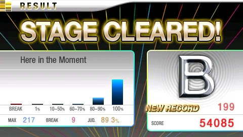 DJMAX Portable CE Screenshot