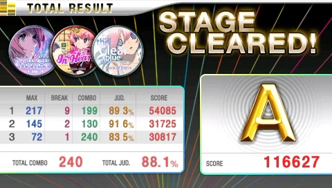 DJMAX Portable CE Screenshot
