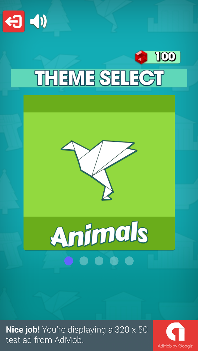 테마 선택 화면